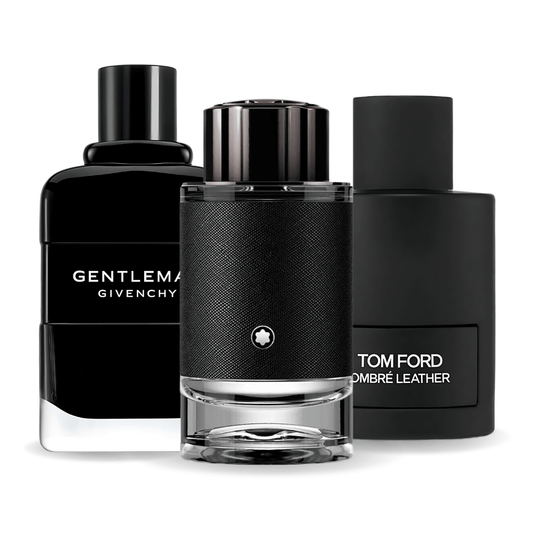 Sada 3 parfémů - Tom Ford Ombre Leather, Givenchy Gentleman, Montblanc Explorer 100ml