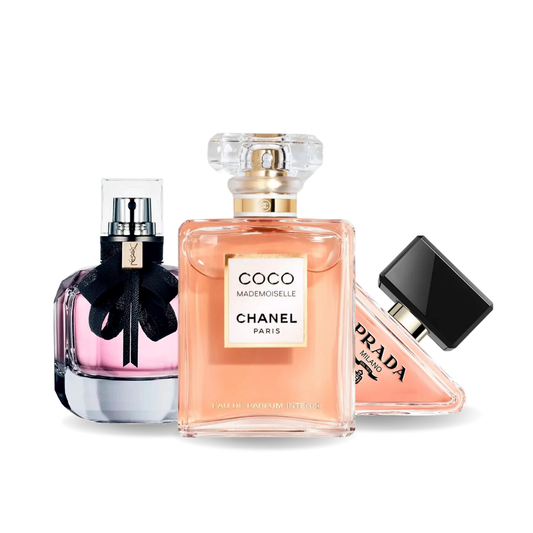 Sada 3 parfémů - Prada PARADOXE, COCO MADEMOISELLE e MON PARIS 100ml.