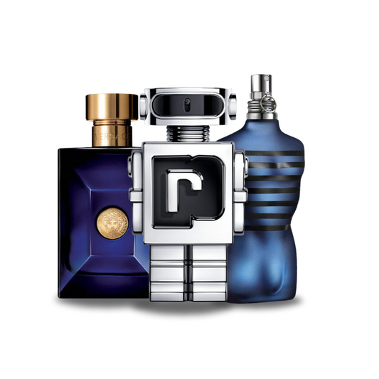 Sada 3 parfémů - DYLAN BLUE, PHANTOM e ULTRA MALE 100 ml
