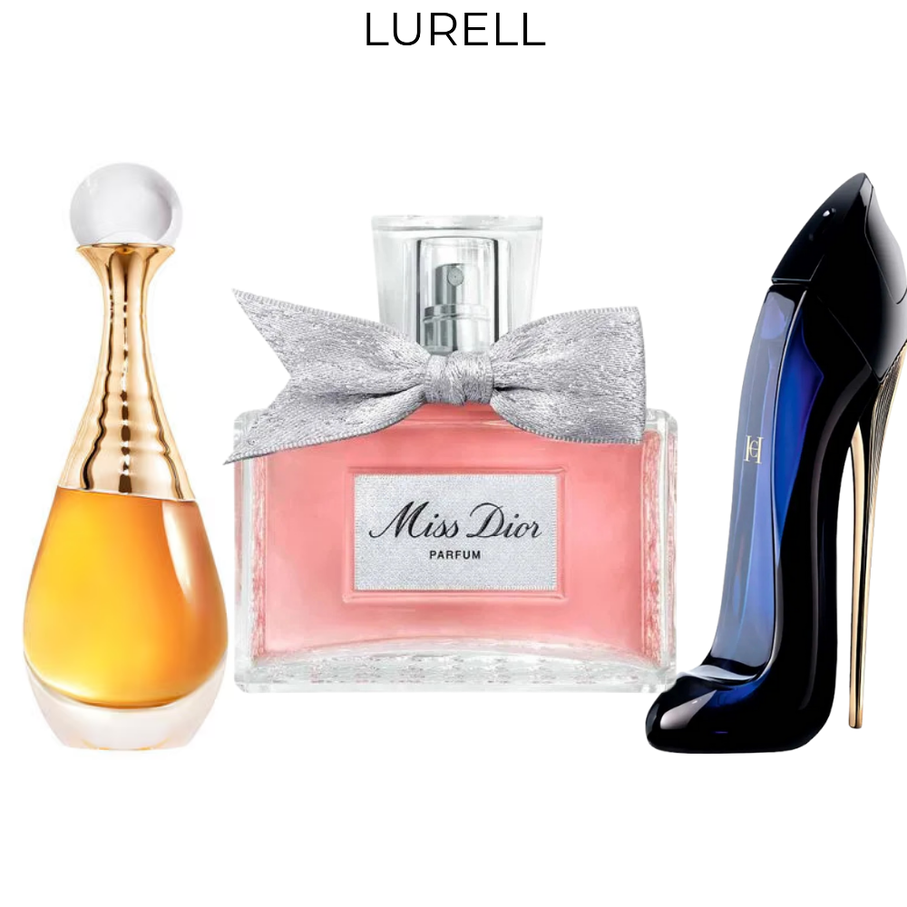 Sada 3 parfémů - Jadore Dior, Good Girl, Miss Dior - 100ml